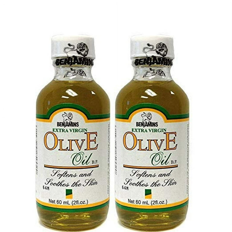 2 Pack BenJamins Extra Virgin OlivE Oil Softens and Soothes The