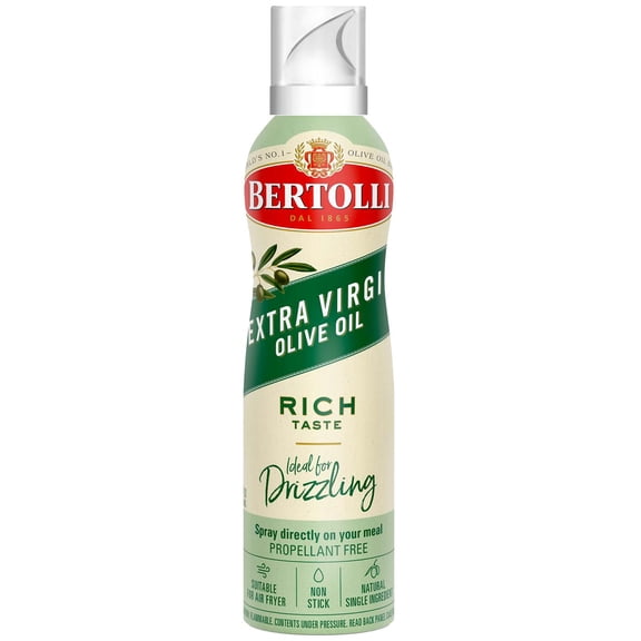 2 Pack Bertolli Rich-Tasting Extra Virgin Olive Oil Non-Stick Cooking Spray