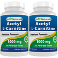 thumbnail image 1 of 2 Pack Best Naturals Acetyl L-Carnitine 1000 mg 60 Capsules (Total 120 Capsules), 1 of 7
