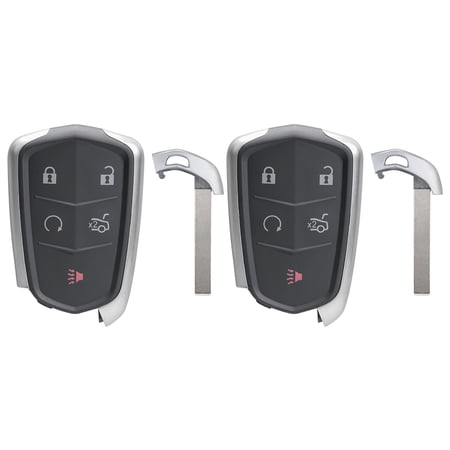 2 Pack BestKey Car Key Remote For 2016-2020 Cadillac CT6 5 button HYQ2EB 13598538