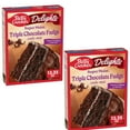 Betty Crocker, Cake Mix, 2 Pack, Triple Chocolate Fudge 13.25 oz ...