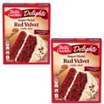 thumbnail image 1 of ( 2 Pack ) Betty Crocker Super Moist Delights Red Velvet Cake Mix, 13.25 Oz, 1 of 5