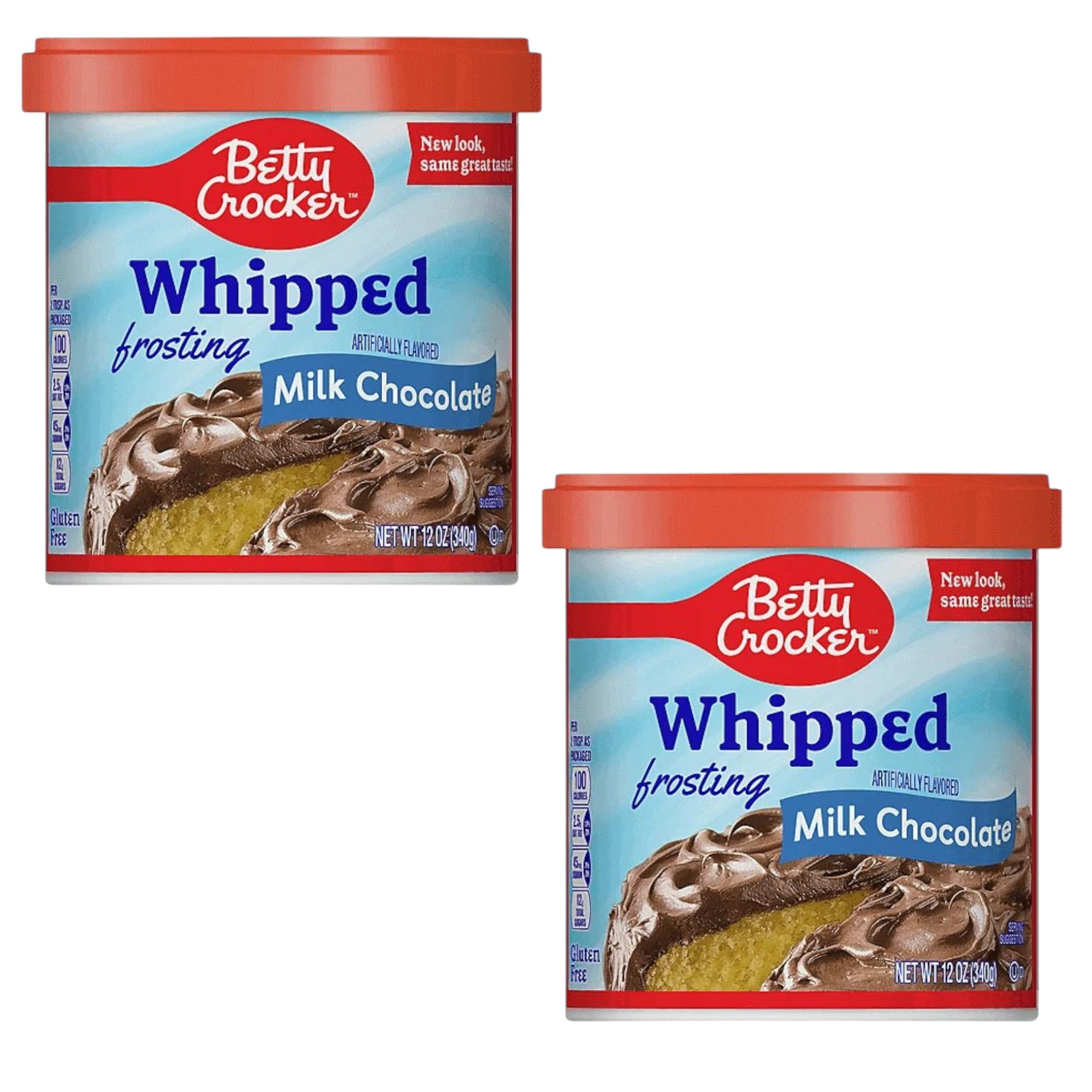 ( 2 Pack ) Betty Crocker Whipped Milk Chocolate Frosting - 12oz