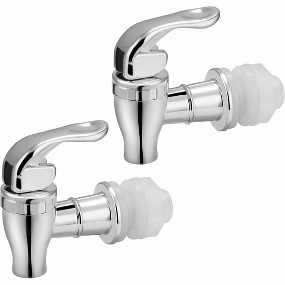 2 Pack Beverage Dispenser Replacement Spout for Drink Dispenser Spigot,Push Style Spigot for Beverage Dispenser Carafe