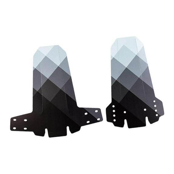 2 Pack Bicycle Mudguard Bike Fenders Splash Guards Lightweight PP Material for Mountain Bikes Cycling Riding