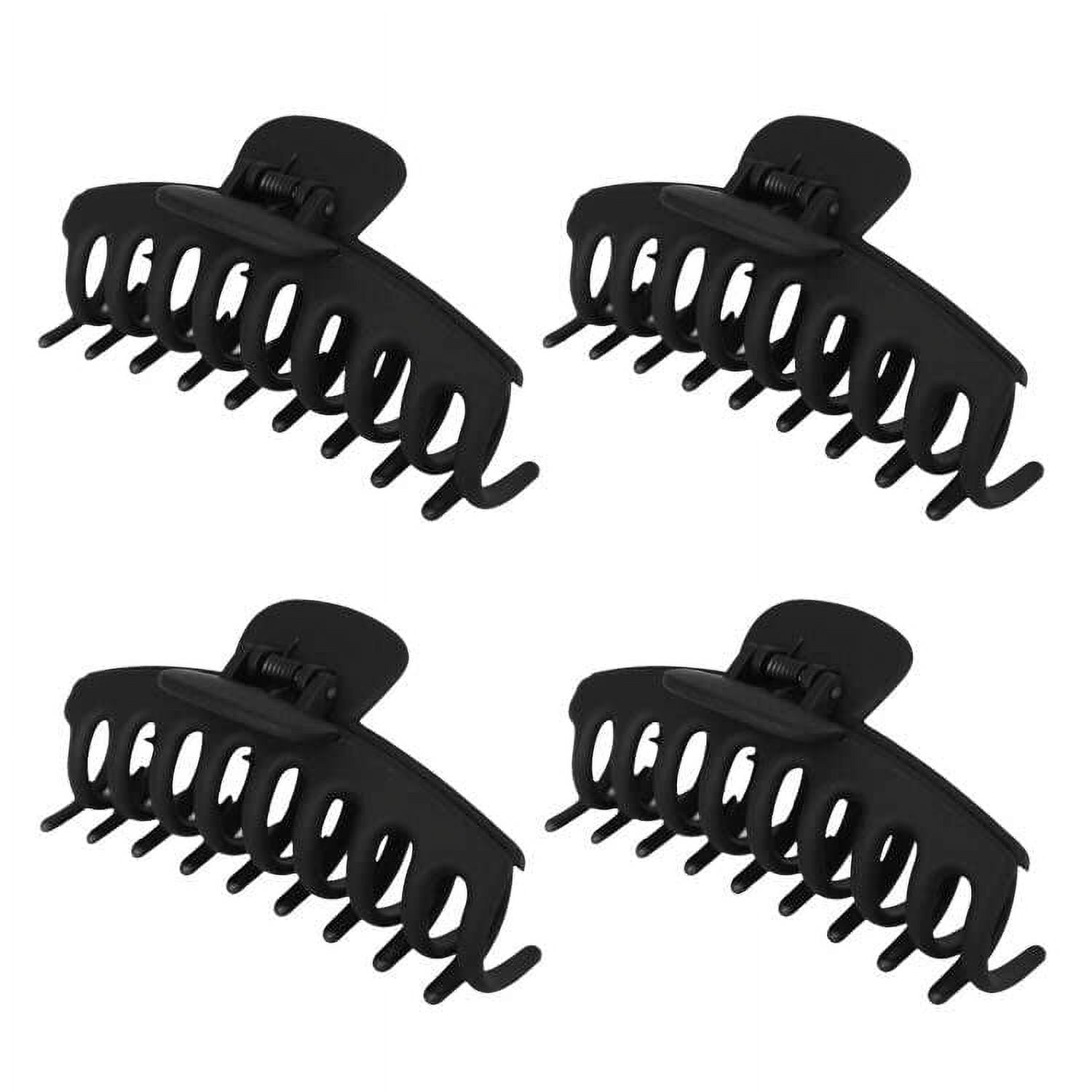 2 Pack Big Hair Claw Clips Nonslip Large Claw Clip for Women and Girls Hair,Strong Hold Grips