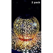 Kanstar Waterproof Iron Wash Bronze Landscape & Walkway Lights, 2 Pack