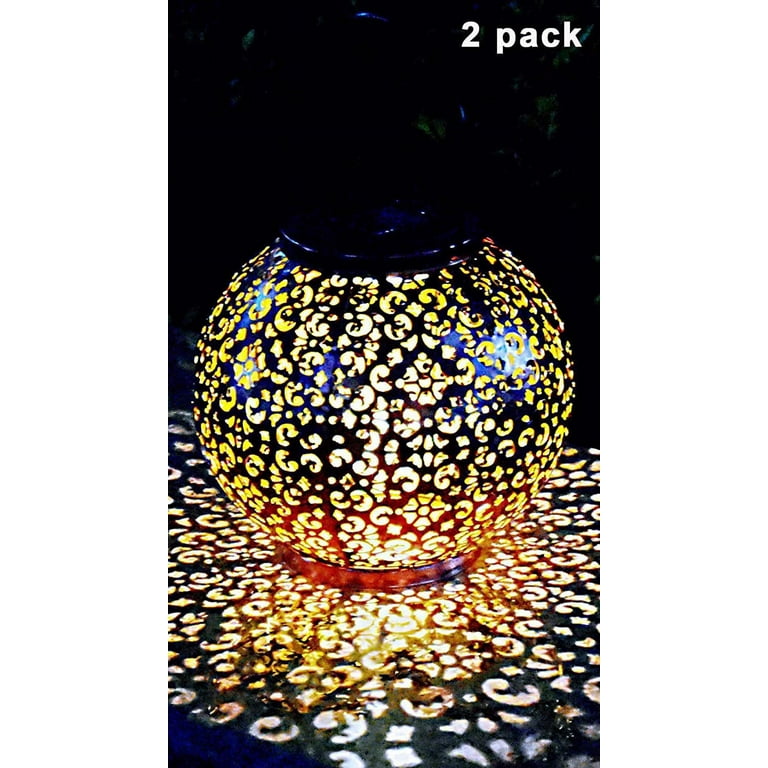 2 Pack Big Hanging Solar Lights Outdoor Solar Lights Retro Hanging Solar Lantern with Handle and Table Lantern, 10 Lumens, Wash Bronze 2 Pack Big Hanging Solar Lights Outdoor Solar Lights Retro Hanging Solar Lantern with Handle and Table Lantern, 10 Lumens, Wash Bronze