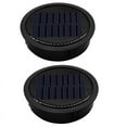 thumbnail image 1 of 2 Pack Big Solar Light Replacement Top for Outdoor Hanging Lanterns, More Powerful More Efficient, 1 of 3