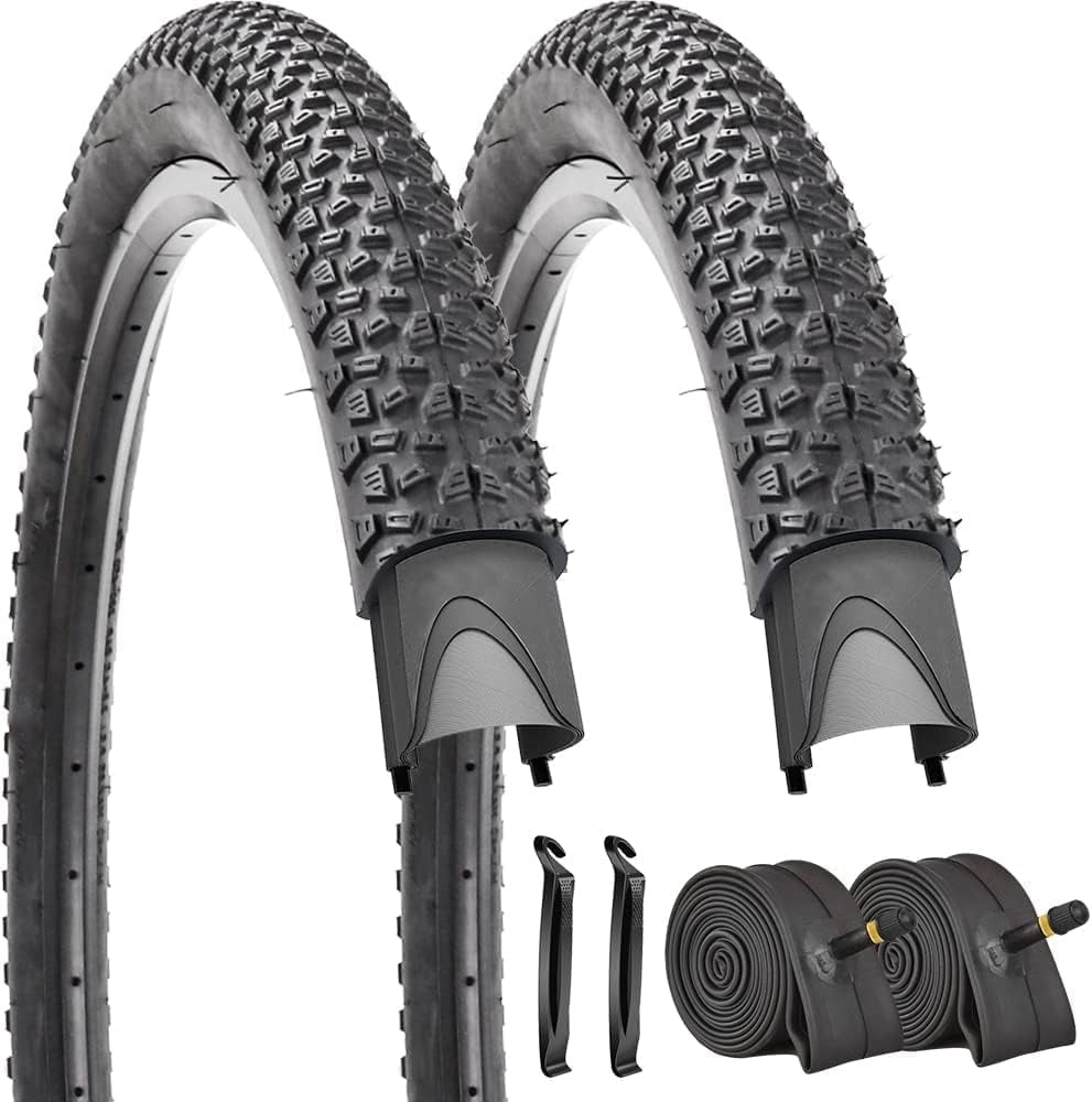 2 Pack Bike Tire 27.5 X 2.125 Inch Folding Bead Replacement Bike Tire ...