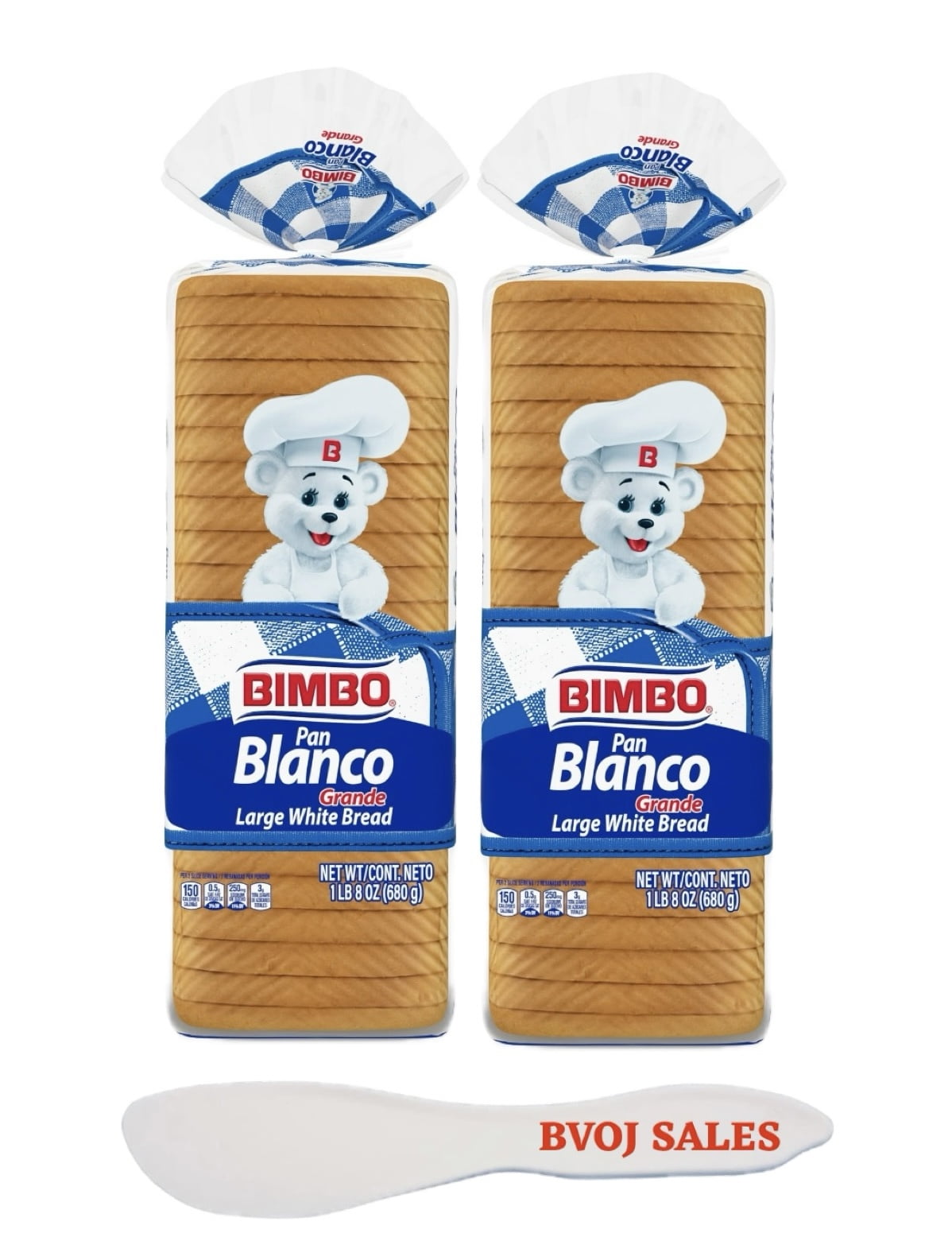 Pan Bimbo Blanco grande 480 gr.