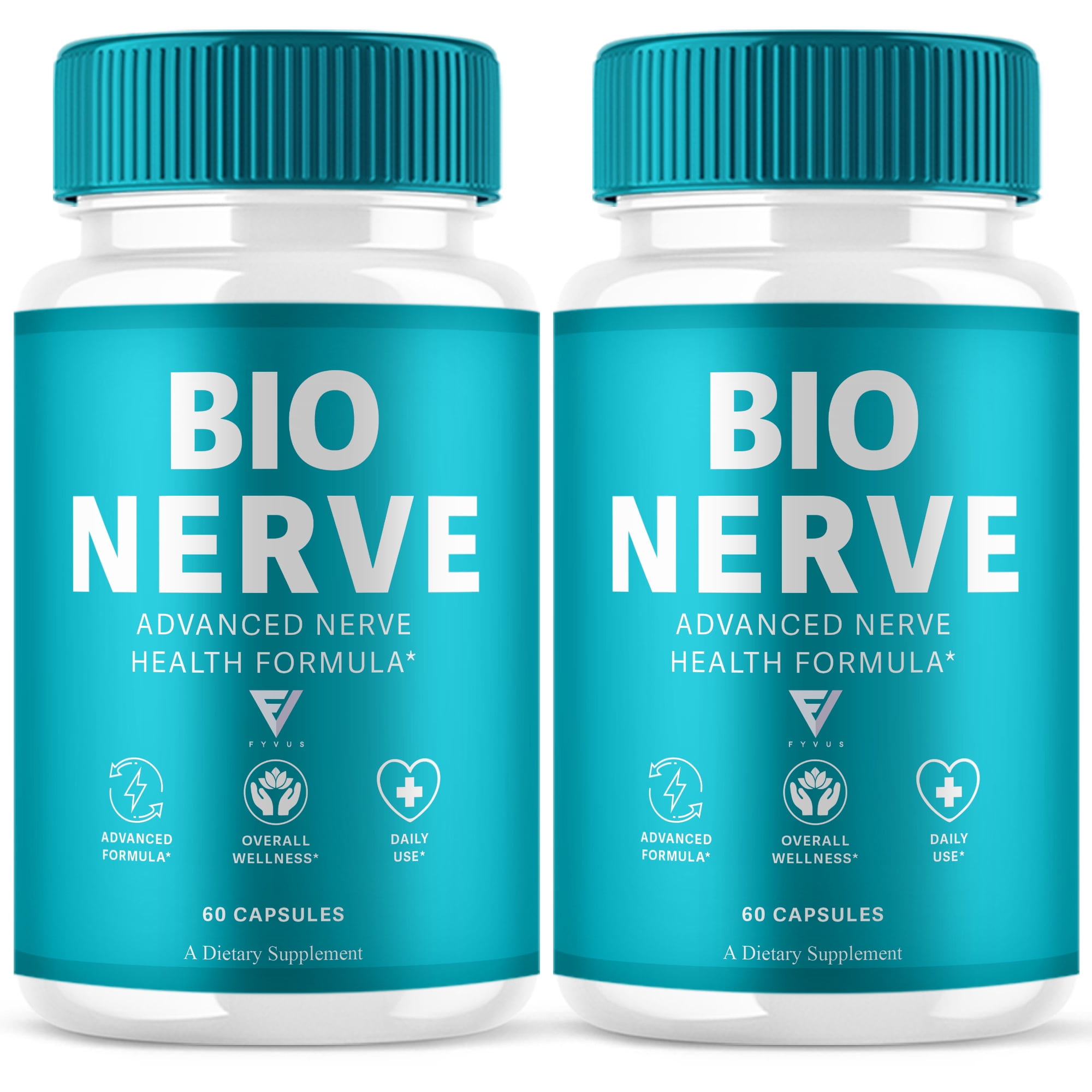 (2 Pack) Bio Nerve Capsules, BioNerve Advanced Nerve Health Pills (120 ...