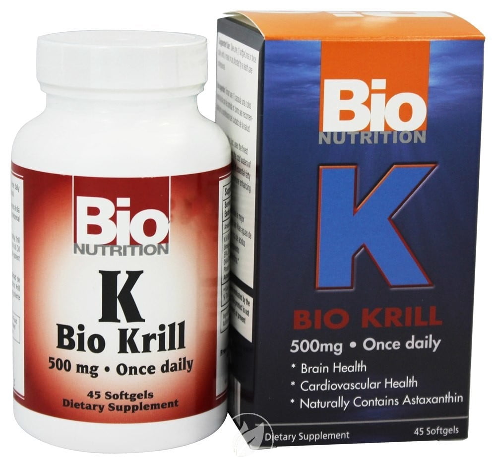 (2 Pack) Bio Nutrition Bio Krill 45Sg - Walmart.com