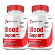 2 Pack BioPulse Capsules, All Natural Blood Support Supplement, Bio Pulse Pills Premium Ingredients Maximum Strength