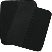 2 Pack Black Dish Drying Mat,Bexikou 15.75x17.72 inch Microfiber Dish Drainer Mat,Large Size Dish Drying Pad,Absorbent Dish Drying Mats for Kitchen Counter, Coffee, Rack