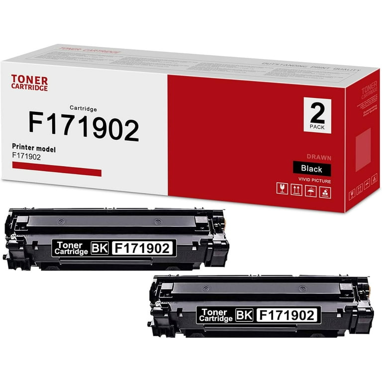 2-Pack Black F171902 Toner Cartridge Replacement for Canon F171902