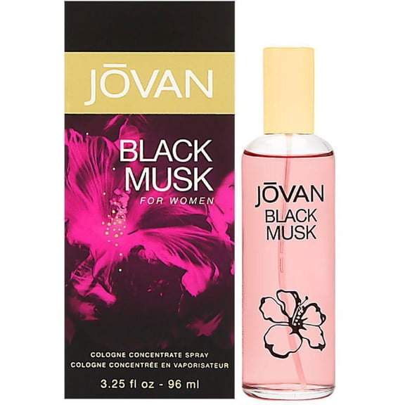 Black Musk By Jovan Cologne Spray For Women 3.25 oz (Pack of 2)