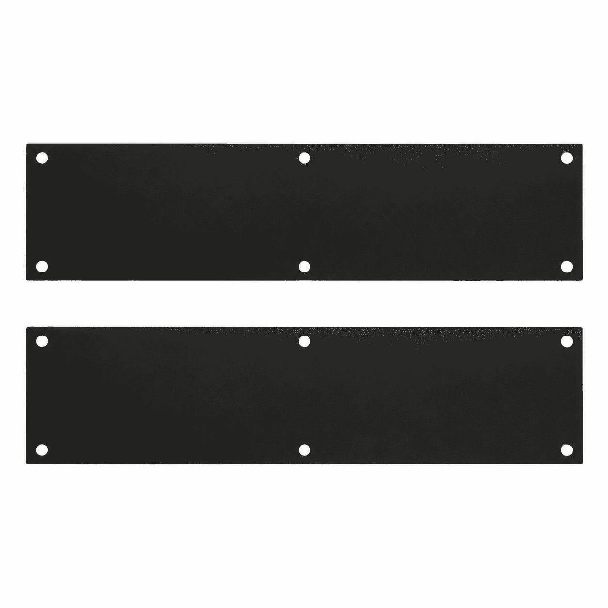 2-Pack Black Stainless Steel Kick Plates for Bottom of Door, Heavy Duty ...