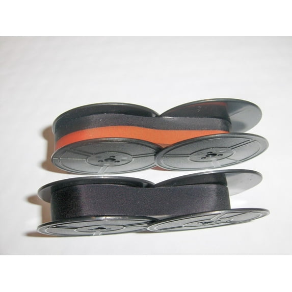 2 Pack Black and Red Smith Corona 120 Typewriter Ribbon Combo (2 Ribbons)