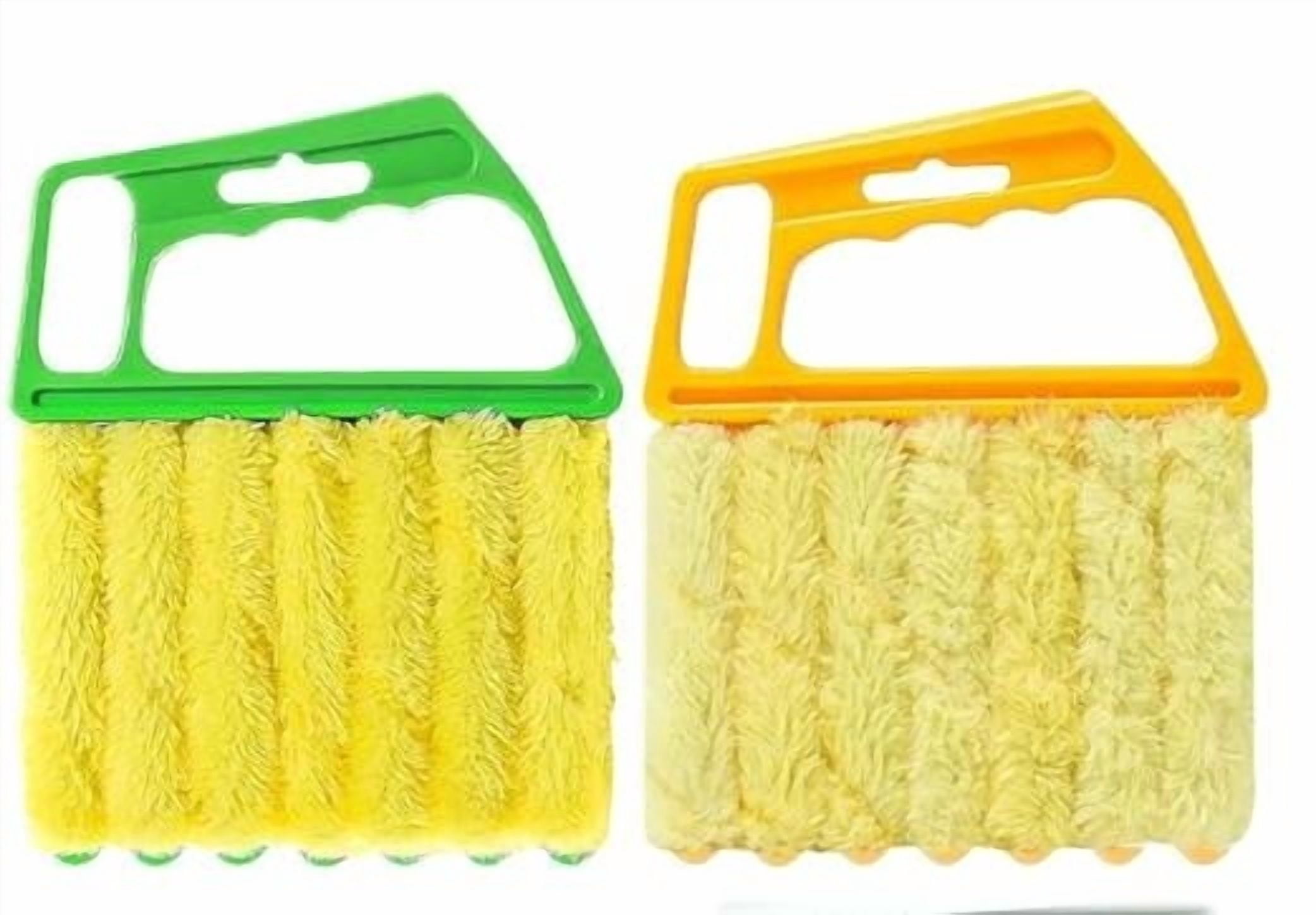 2-Pack Blind Cleaner Brush Set | Venetian Blind Duster Tool | Washable ...