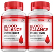 2 Pack Blood Balance Blood Support Capsules, BloodBalance Advanced Supplement, All Natural Formula to Maintain Healthy Levels, Maximum Strength Daily Formula, Blood Balance Reviews 120 Capsules