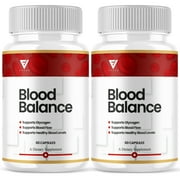 2 Pack Blood Balance Glycogen Pills, BloodBalance Glyco Support 120 Capsules