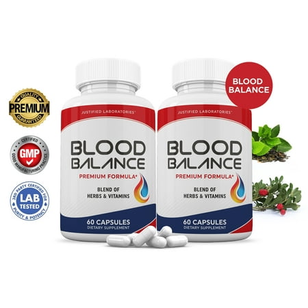 (2 Pack) Blood Balance Premium Formula 688MG 120 Capsules