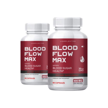 (2 Pack) Blood Flow Max Capsules - Blood Flow Max Capsules