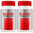 thumbnail image 1 of (2 Pack) Blood Stabilizer Support Pills, BloodStabilizer Max (120 Capsules), 1 of 6