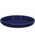 thumbnail image 1 of 2 Pack Blue Ceramic 10 Inch Round Saucer,  Tray for Indoor Pots, Flower  Saucers, Dishes for , Deep  Water Tray, Bird Bath Bowl, Holding Water Drips & Soil, Ceramic Drainage Tray, 1 of 1