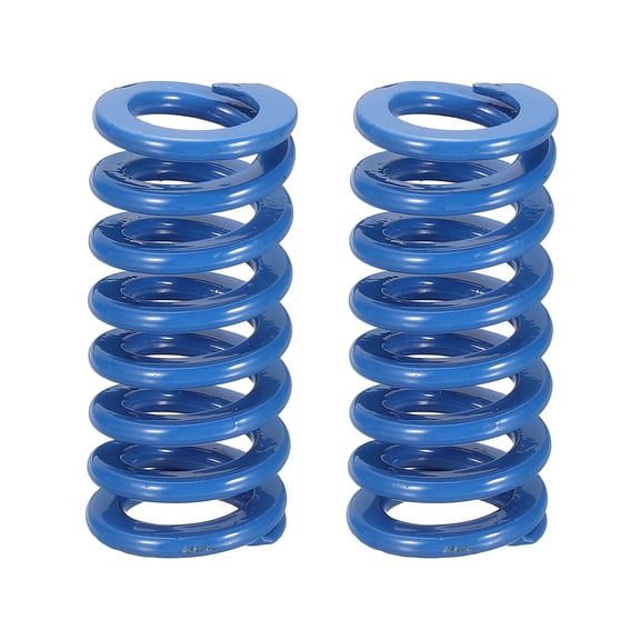 2 Pack Blue Compression Springs, 3/4" OD, 1-5/8" Length, Light Load 3D Printer Compression Mould Die Springs for Mechanical Equipment Printer Accessories (0.075"x0.136" Coil Wire)