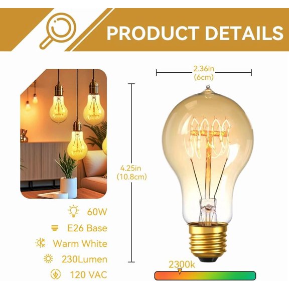 2 Pack BlueX LED A19 Green Light Bulb - 9W (60Watt Equivalent) - E26 Base LED Lights, Party Decoration, Porch, Home Lighting, Holiday Lighting, Decorative Illumination Bulb