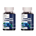 2 Pack Blueberry Lutein Eye Vitamins Gummies with 60 Count Vegan Eye