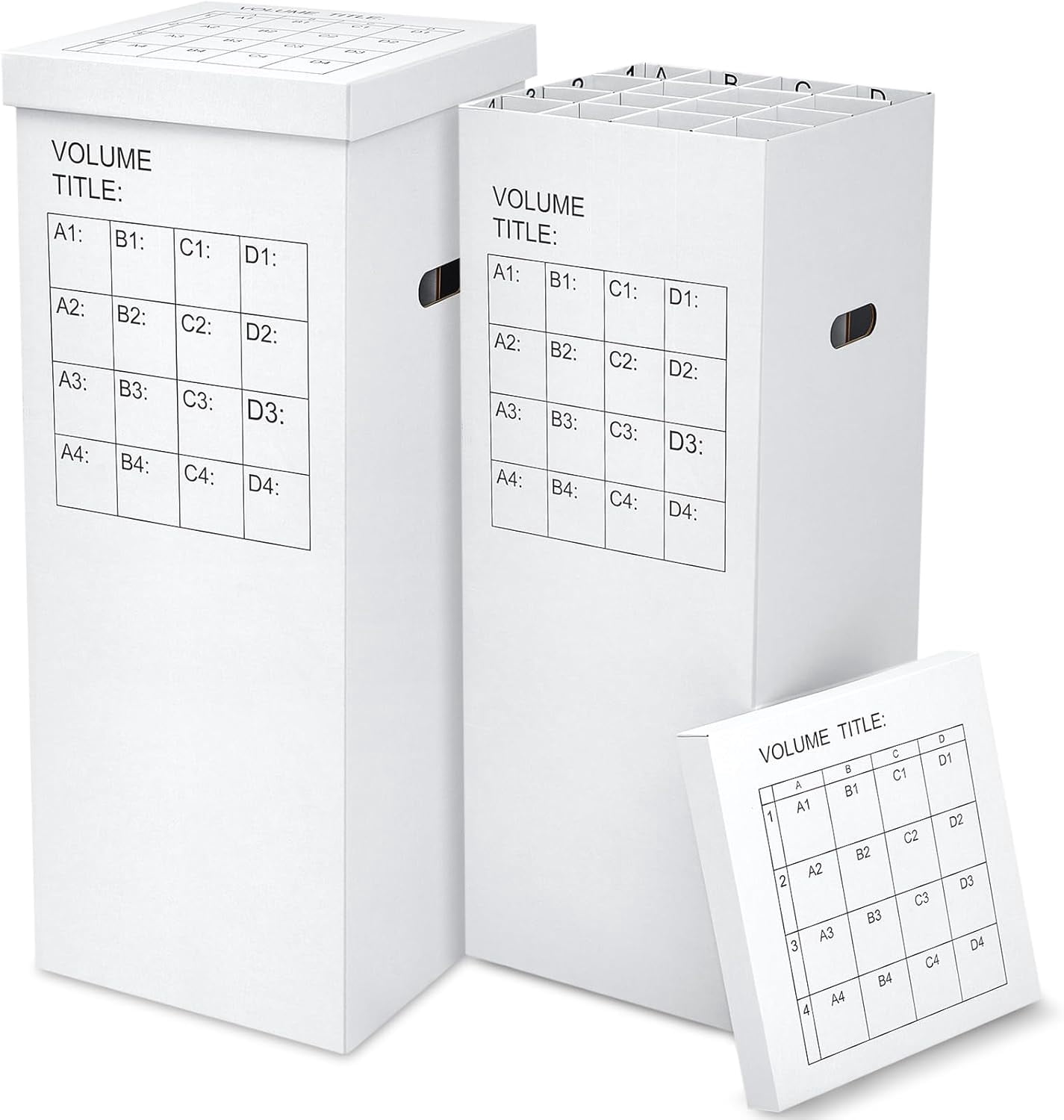 2 Pack Blueprint Holder Storage Organizer for Storing Poster Anchor ...