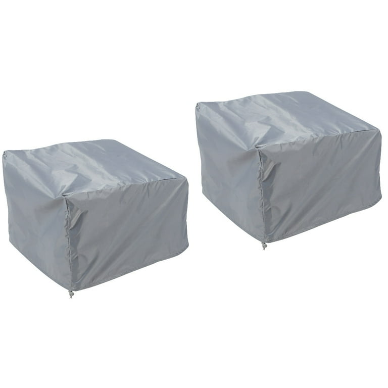 2 Pack Boat Folding Seat Cover Seat Rain Cover Boat Accessory Pontoon Boat Seats Cover Waterproof Boat Chair Cover
