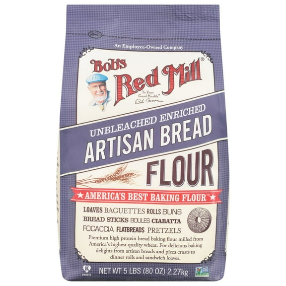 2 Pack - Bob's Red Mill Artisan Bread Flour - 5 lb