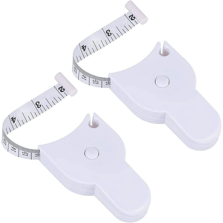 2 Pack Body Tape Measure 60 Inch 150cm ,Lock PinandPush Button Retract  Measuring Tape for TM1 0 