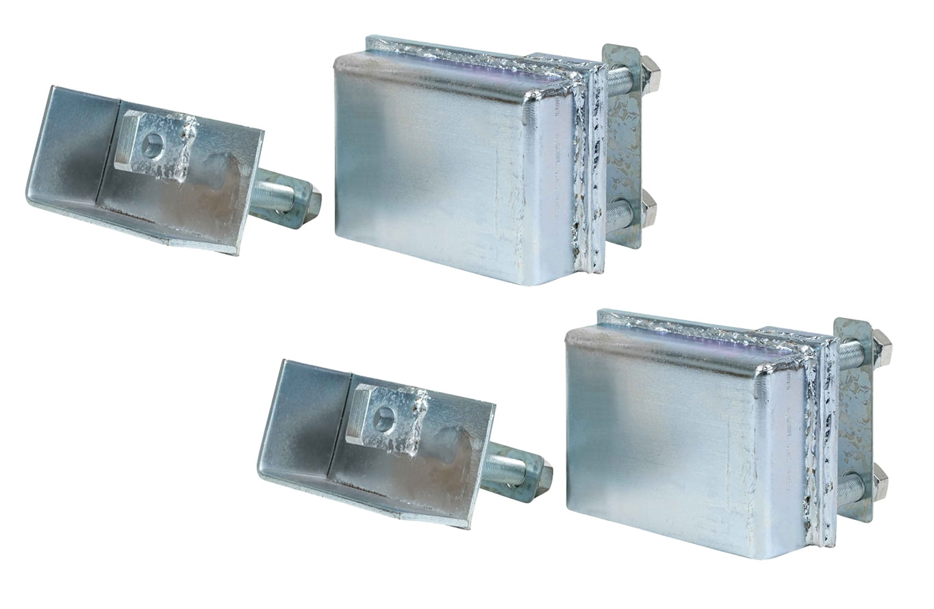 (2 Pack Bolt on Shipping Container Lock Box Cargo Container High