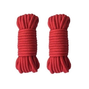2 Pack Bookishbunny All Purpose Collection Craft Braided Cotton Rope 32 ft Each