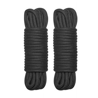 32 feet 8mm(1/3inch) Diameter Soft Silk Rope Solid Braided Twisted  Ropes,Casewin 10m Durable and Strong All Purpose Twine Cord Rope String  Thread Cord