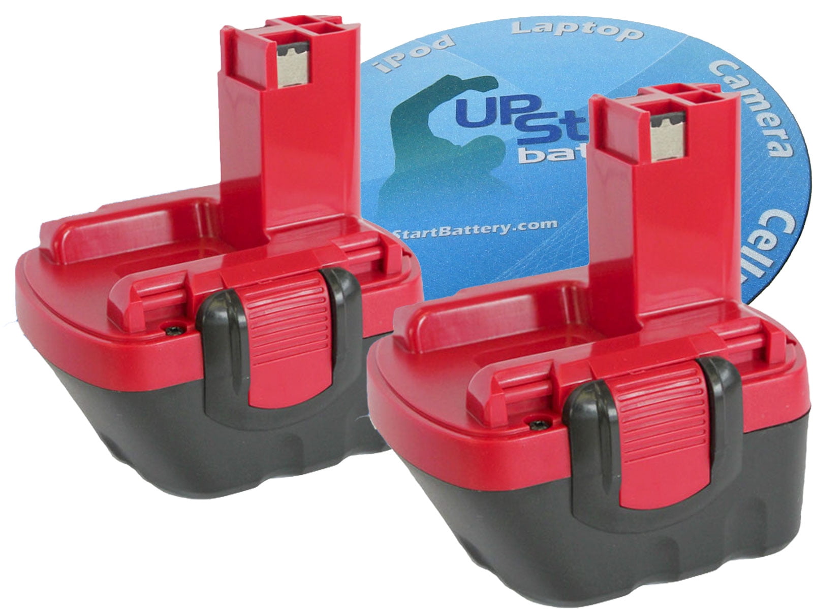 2-Pack Bosch 12V Battery Replacement - Compatible with Bosch 32612, BAT045, BAT120, BAT043, 22612, 23612, 2 607 335 273, Exact 12, Exact 8, PSR 12VE-2, GSB 12 VE-2, GSR 12 VE-2, GSR 12-1