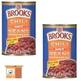 thumbnail image 1 of ( 2 Pack ) Brooks Chili Beans, Canned Red Beans in Chili Sauce, Hot Flavor, 40 oz., 1 of 8