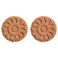 thumbnail image 1 of 2-Pack Brown Sugar Softener & Keeper - Terracotta Alternative Moisture Disc for Food Storage Containers - Reusable Brown Sugar Saver Container (Food Safe), 1 of 5