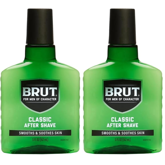 (2 Pack) Brut After Shave Original, 5 Ounce | Pack of 2