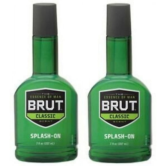 2 Pack Brut Splash On Classic Fragrance 7 Oz