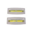 thumbnail image 1 of 2-Pack Bubble Graduated Scale Levels Trailer Leveler Large (White), 1 of 3
