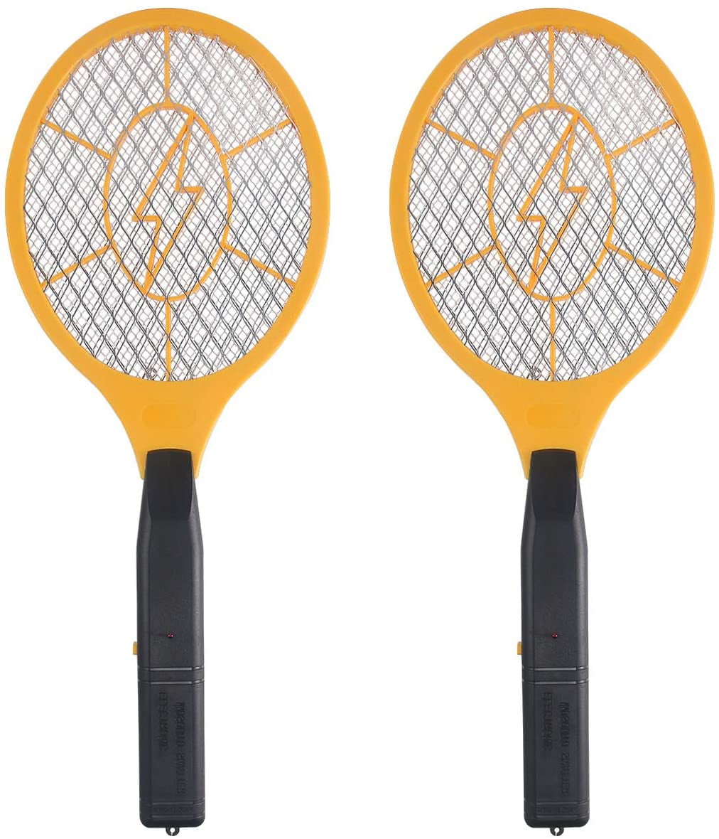 2 Pack Bug Zapper Electric Fly Swatter Zap Mosquito Indoor Outdoor