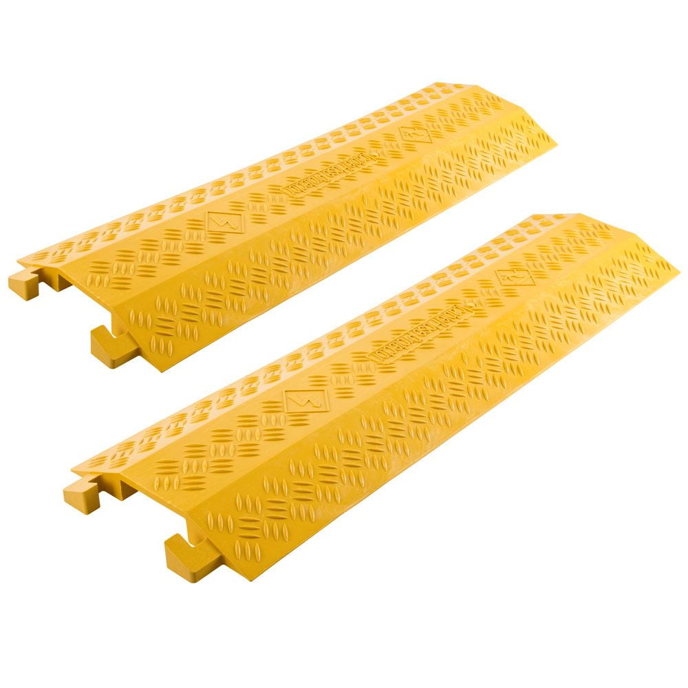 Cover Over Ramp 2-Pack Bundle of High Traffic Pedestrian Light Equipment Drop-Over ...