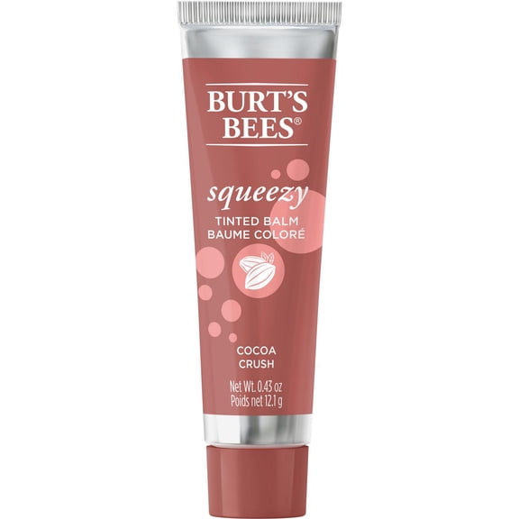 Burt's Bees Squeezy Tinted Balm - Cocoa Crush - 0.43 oz- Pack of 2