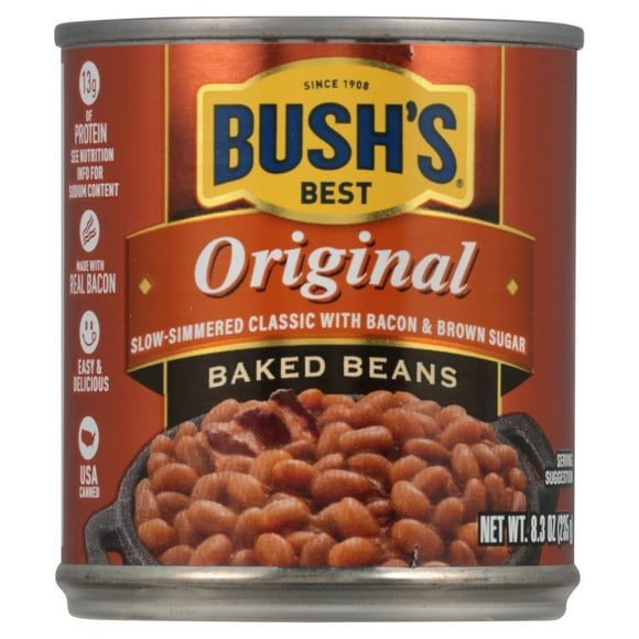 2 Pack - Bush's Best Baked Beans Original 8.3 oz Package May Vary